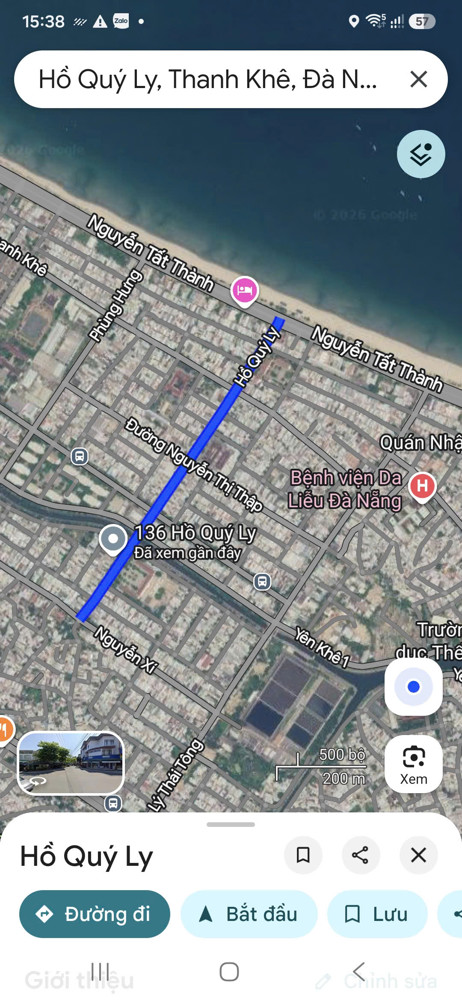 Bán Đất - Tặng Nhà Nhà C4 Trục Đường Kinh Doanh 10,5M Hồ Quý Ly