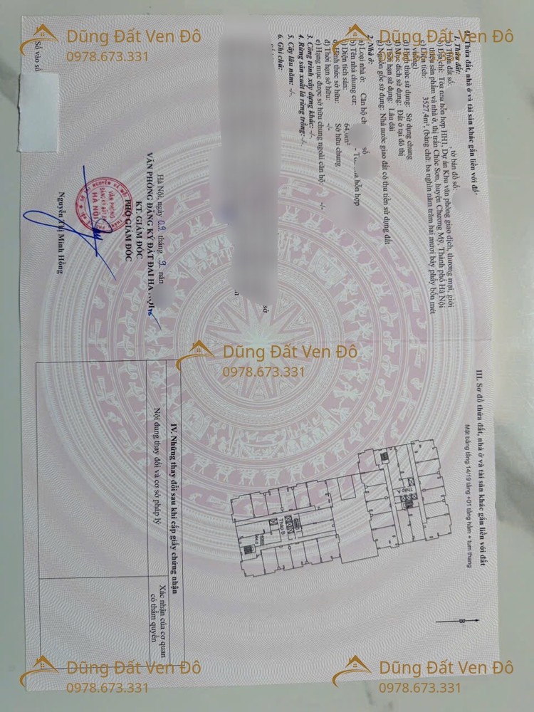 64M Chung Cư Lộc Ninh-Tt Chúc Sơn-Chương Mỹ-Hà Nội