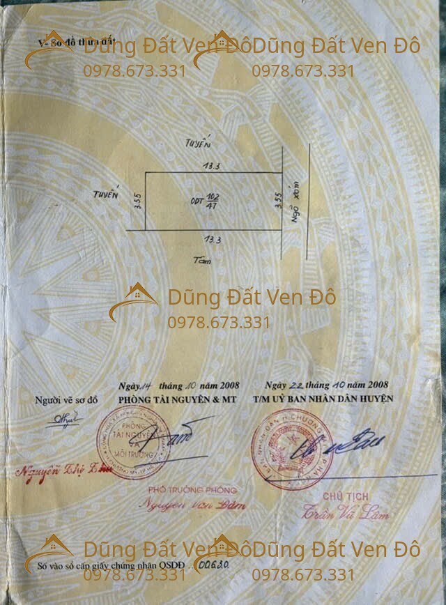 47M Tt Chúc Sơn-Chương Mỹ-Hà Nội Sẫn Nhà Cấp 4