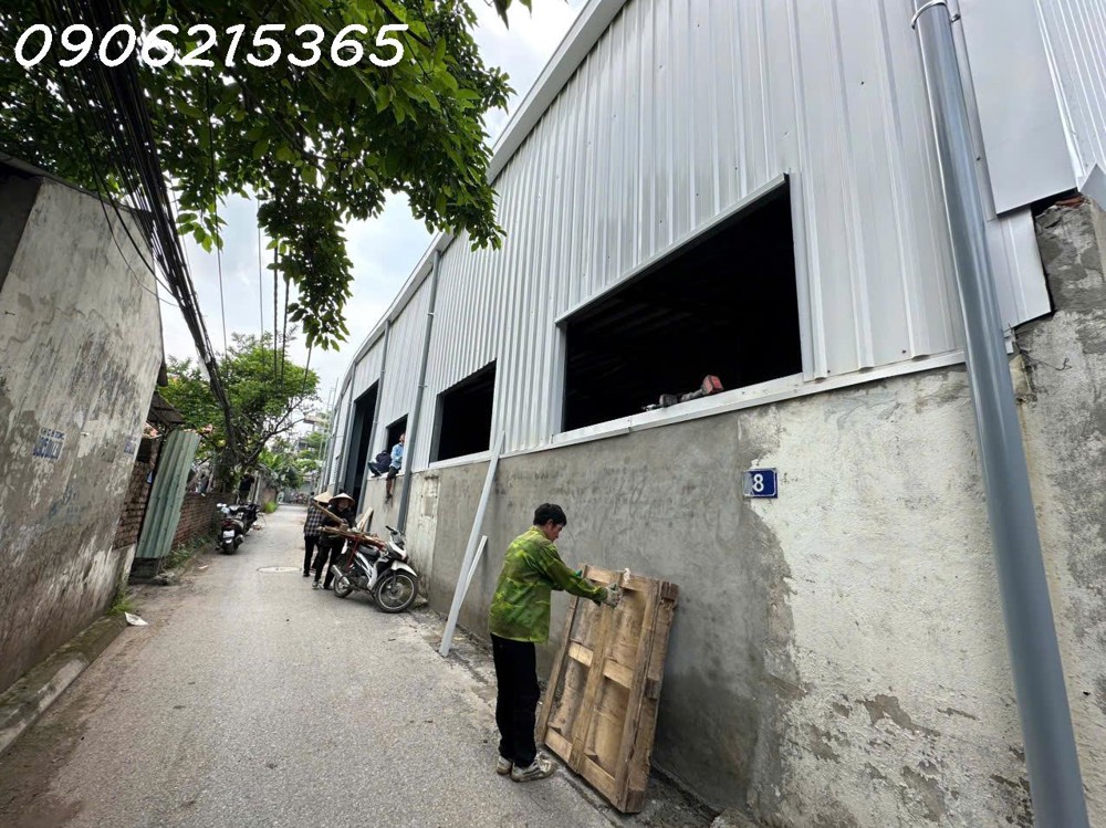 Cho Thuê Kho Xưởng 625M² Đàm Quang Trung – Long Biên Mt 42M Gần Aeon Mall & Cầu Vĩnh Tuy 56