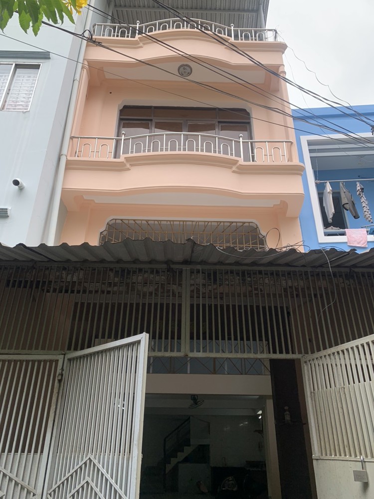 Nhà Hẻm Thẳng 6M 253/ Hà Tôn Quyền Ngay 3/2- 4X15- 4 Tầng- 13,5 Tr/th
