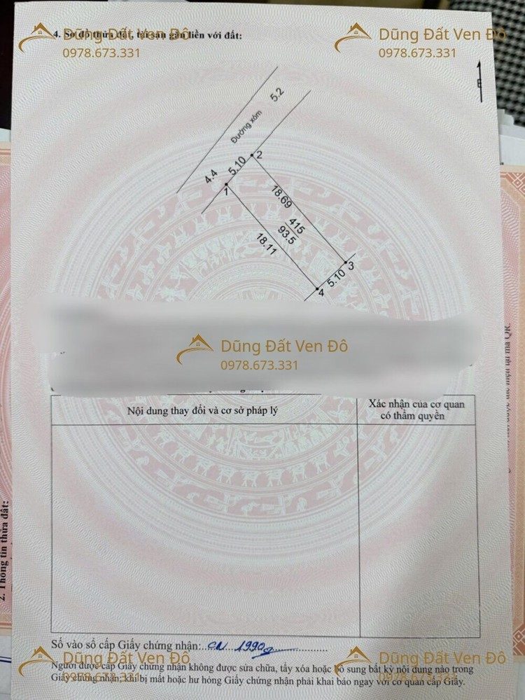 2 Lô 116,6M Và 93,5M Thủy Xuân Tiên-Chương Mỹ-Hà Nội