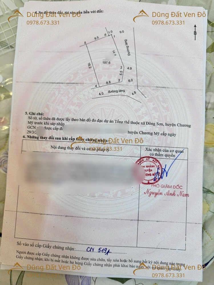 179,6M Đông Sơn-Chương Mỹ-Hà Nội