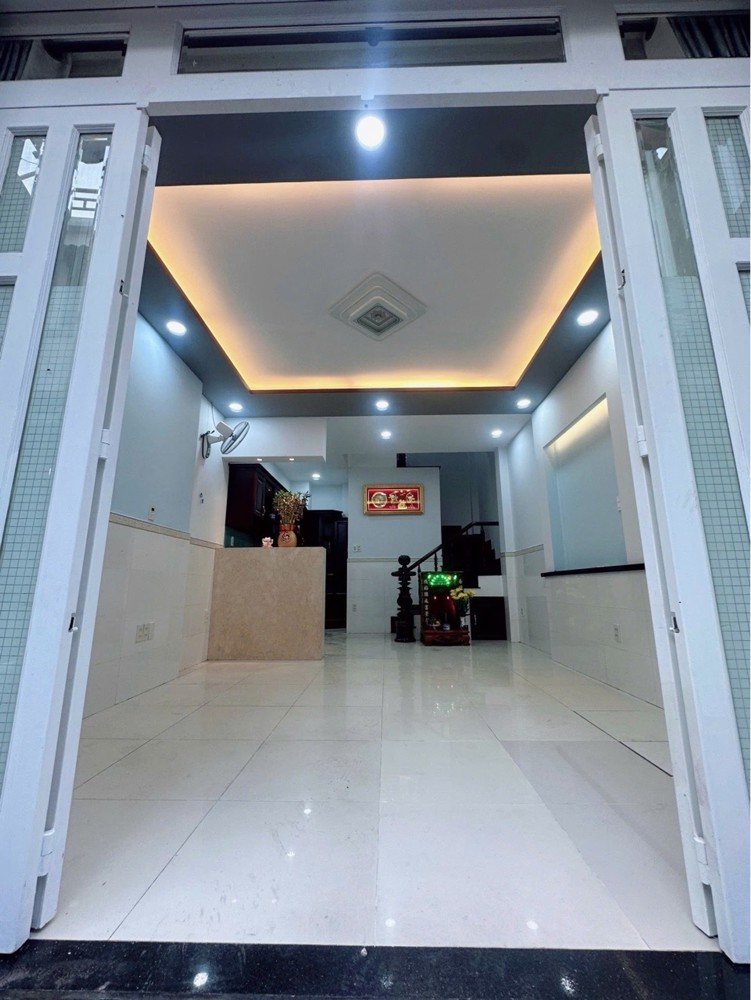 Bán Nhà 4 Tầng Mới Đẹp Sát Chợ Gò Xoài - Lê Văn Quới - Sổ Đẹp Hoàn Công - 34M2 - 4.2*8M - Hẻm Xe