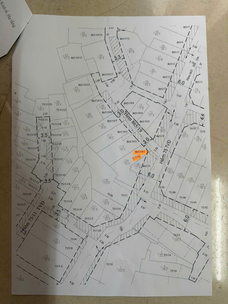 Bán Nhà Hẻm Thông Trần Văn Đang – P.9, Q.3 – 56M² 2 Tầng