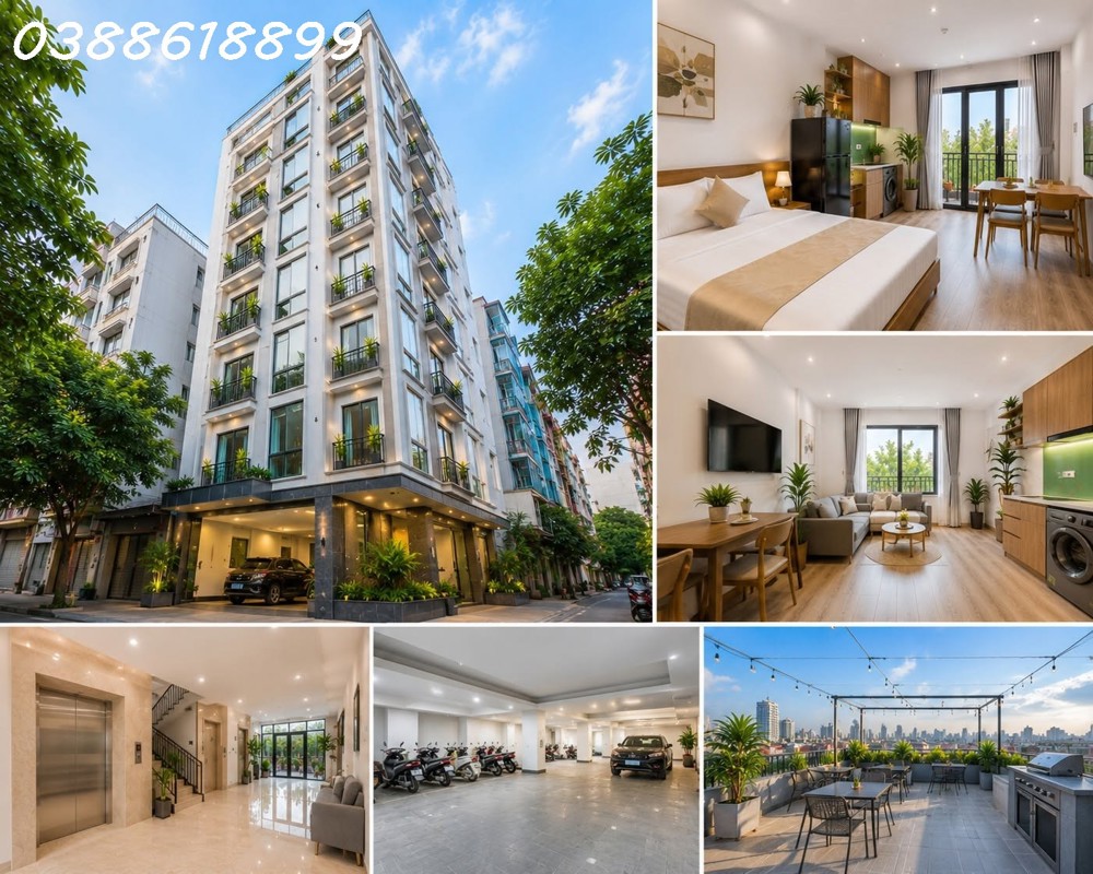 Bán Tòa Apartment Nguyễn Khang - Cầu Giấy - Ô Tô Vào Nhà - Dòng Tiền 250 Triệu/tháng - 190M² - 9