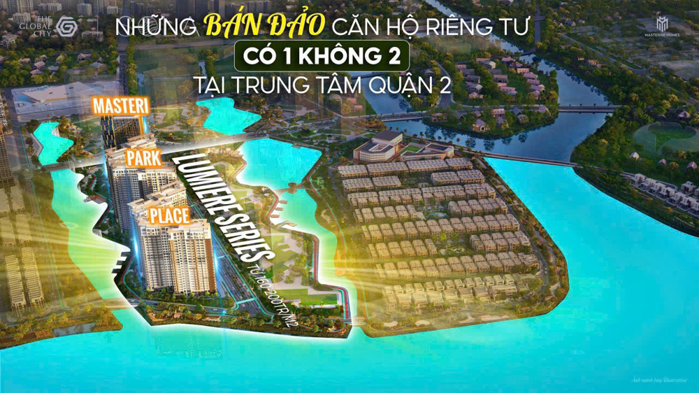 Chính Chủ Bán Căn Hộ 1 Phòng Ngủ – Masteri Park Place (Ct5) – The Global City