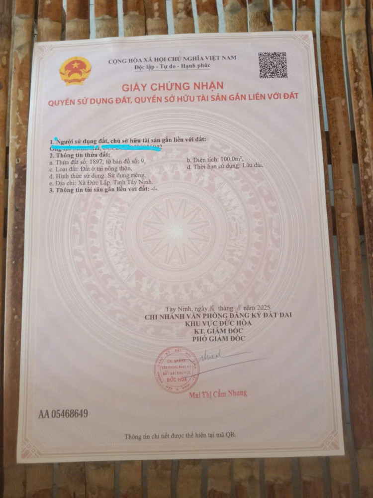 *** Hàng Hot Phú Sinh *** - Đường Kt11 : 5X20 =100 - Giảm Giá Bán Nhanh 1.Tỷ 450 Còn Thương Lượng
