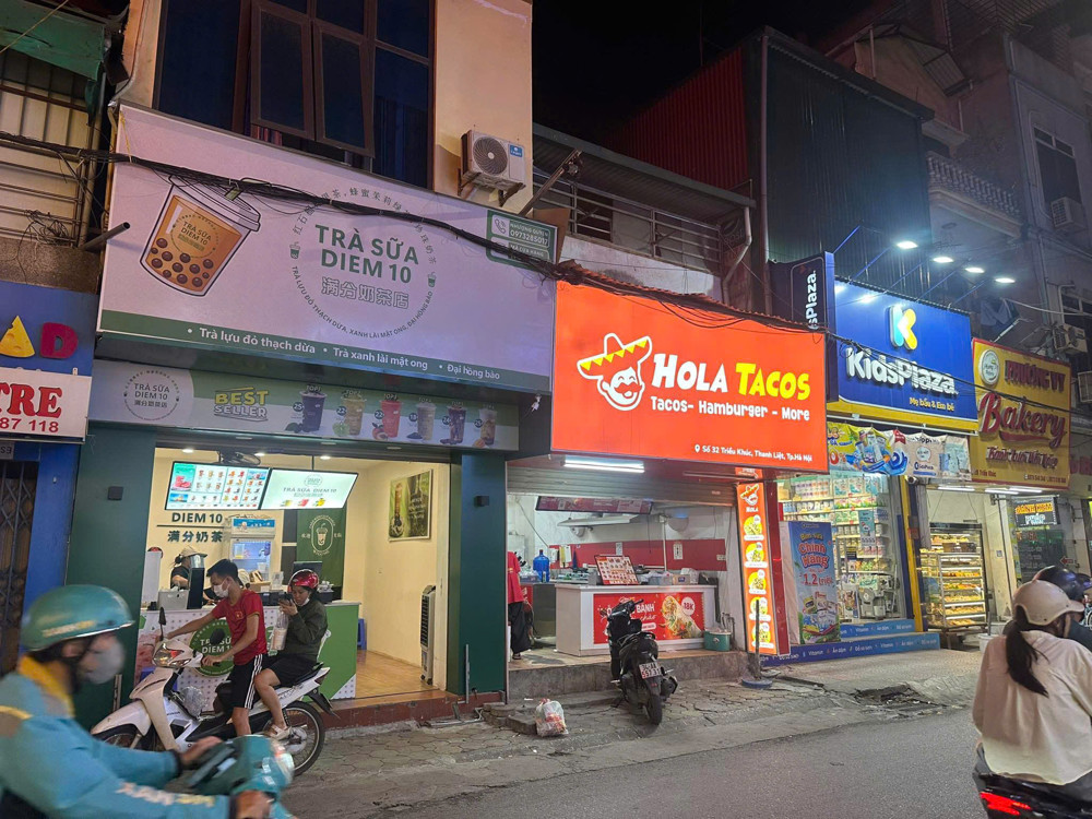 Do Quá Bận Không Có Thời Gian Vận Hành Nên Mình Cần Sang Nhượng Quán Trà Sữa Tại 34 Triều Khúc, Hà