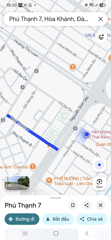 Bán Đất Đường 10,5M Phú Thạnh 7 - Đối Diện Công Viên Quận Liên Chiểu (Cũ)