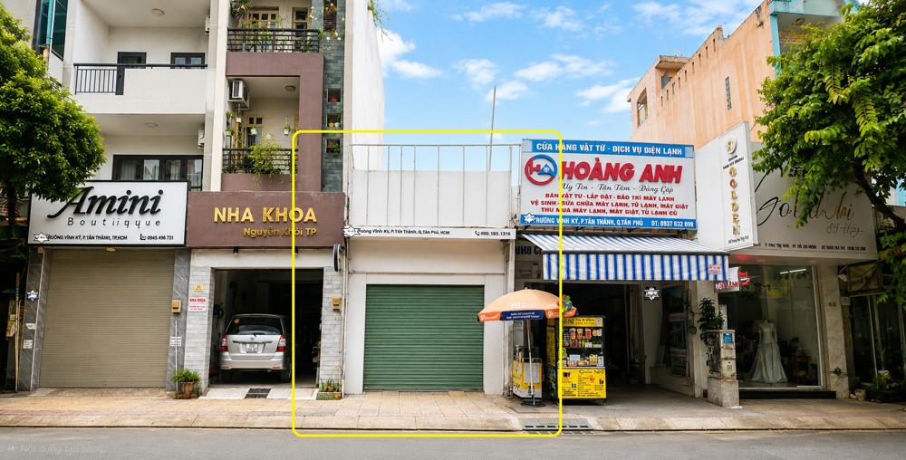 Cho Thuê Nhà Mặt Tiền Trương Vĩnh Ký 76M², 17Triệu - Cạnh Ngã Tư