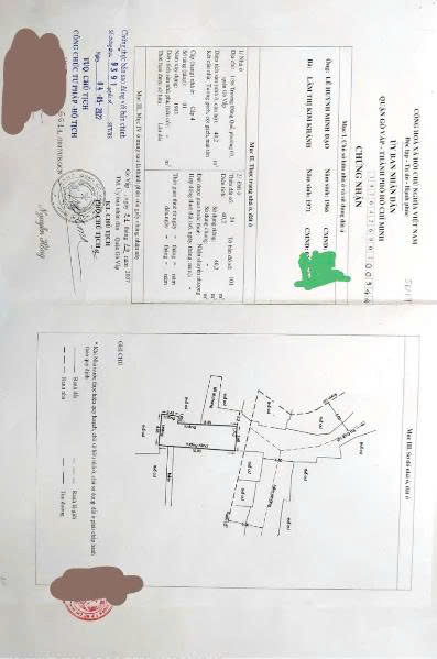 Chính Chủ Bán Nhà Trệt Hẻm Xe Tải – Gần Sân Bay – Vị Trí Đẹp Gò Vấp