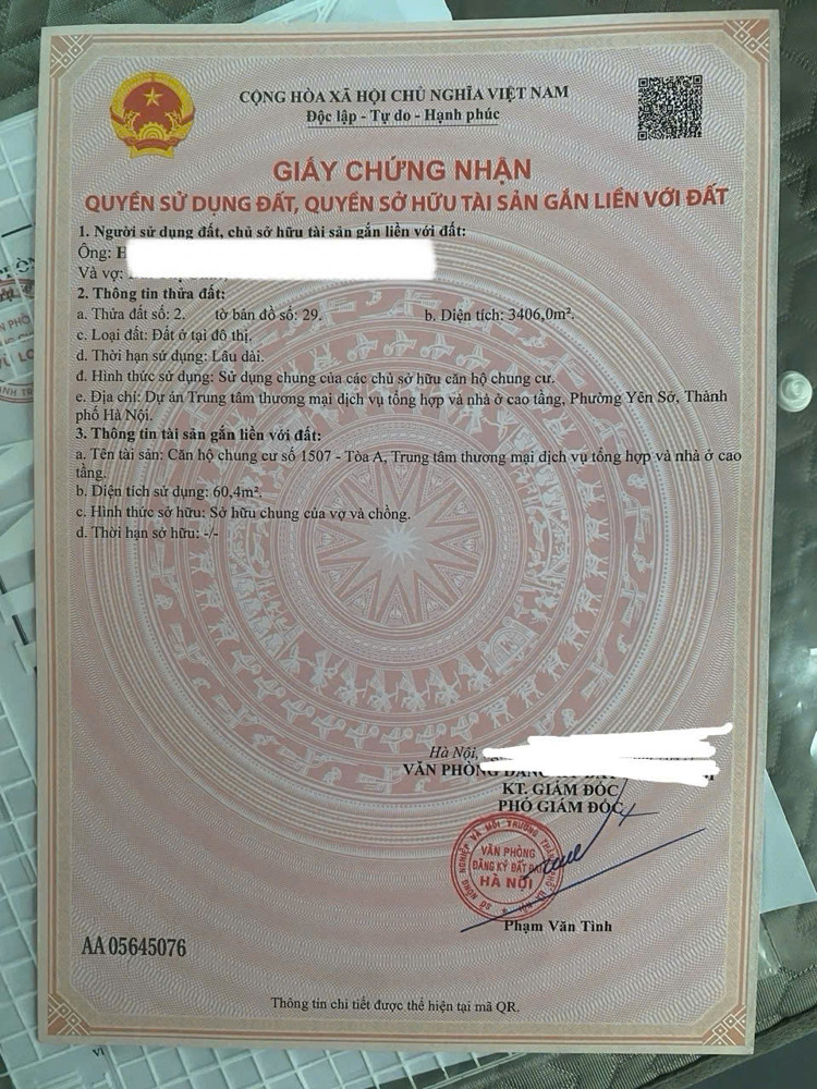 Chính Chủ Nhờ Bán Căn Hộ Tứ Hiệp Plaza - 61M2 - 2Pn - 2Vs - Full Nội Thất - Giá Chỉ Nhỉnh 4 Tỷ