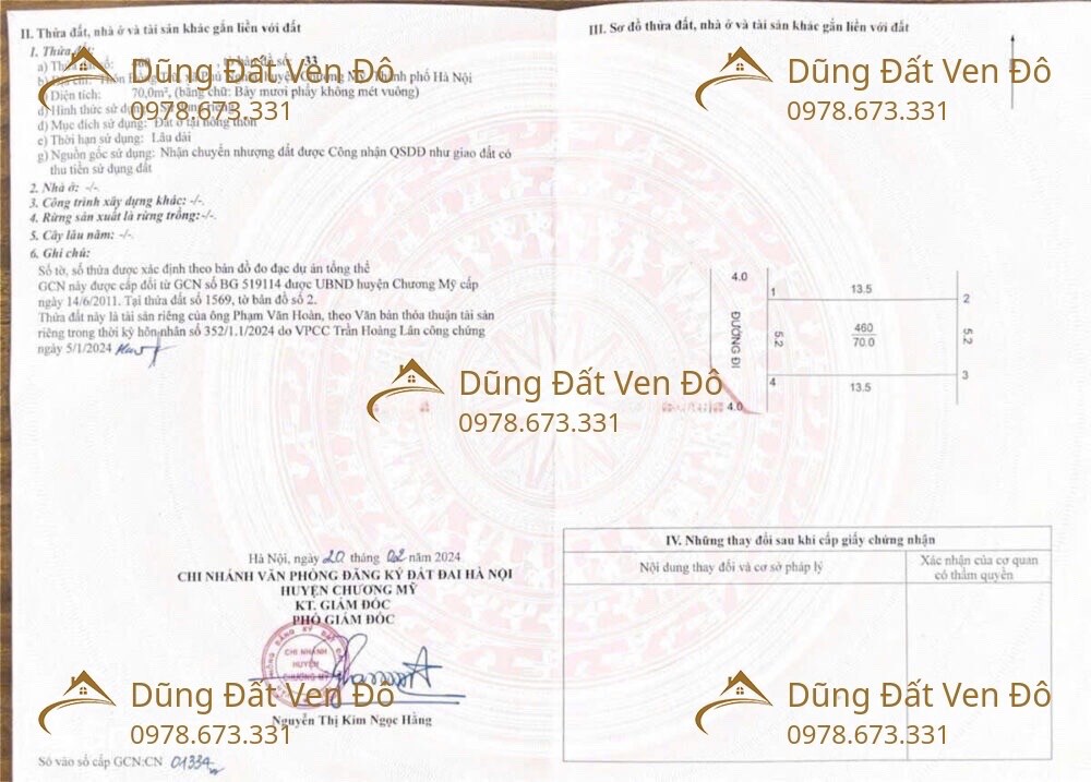 70M Phú Nghĩa-Chương Mỹ-Hà Nội
