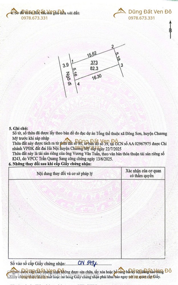 82,3M Đông Sơn-Chương Mỹ-Hà Nội