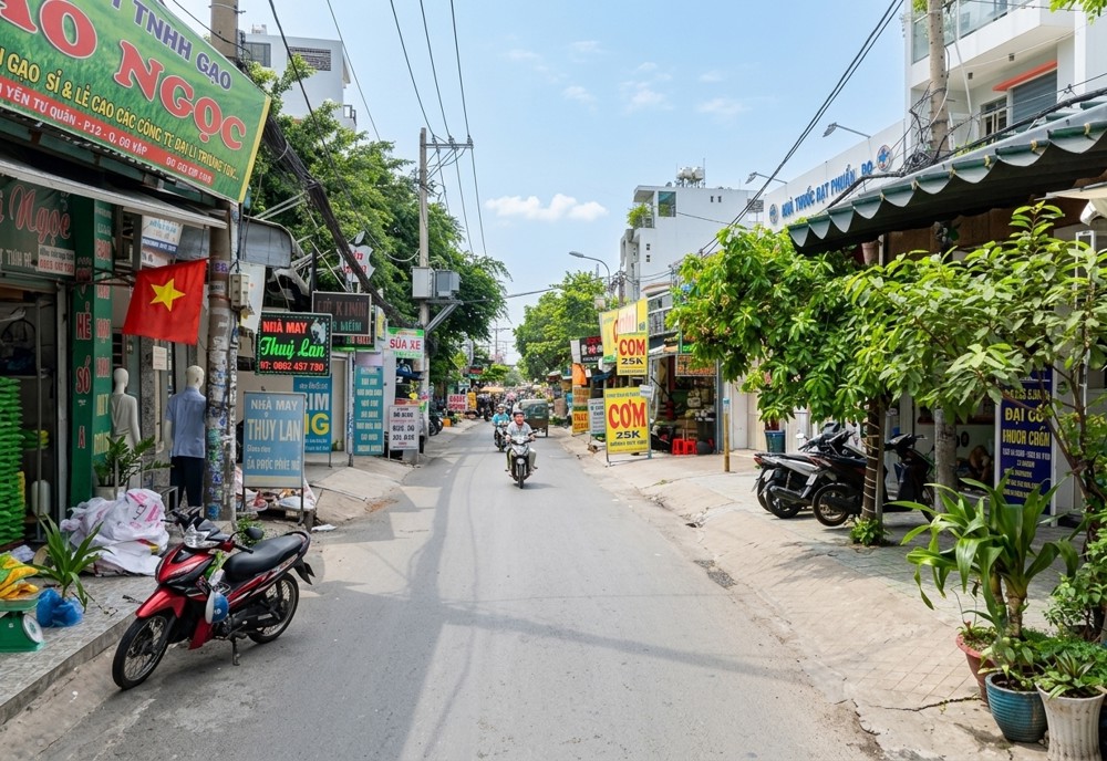 [Dp100*] Đất Mt 7M Nguyễn Tư Giản An Hội Tây Cạnh Sân Golf - 24.X Tỷ