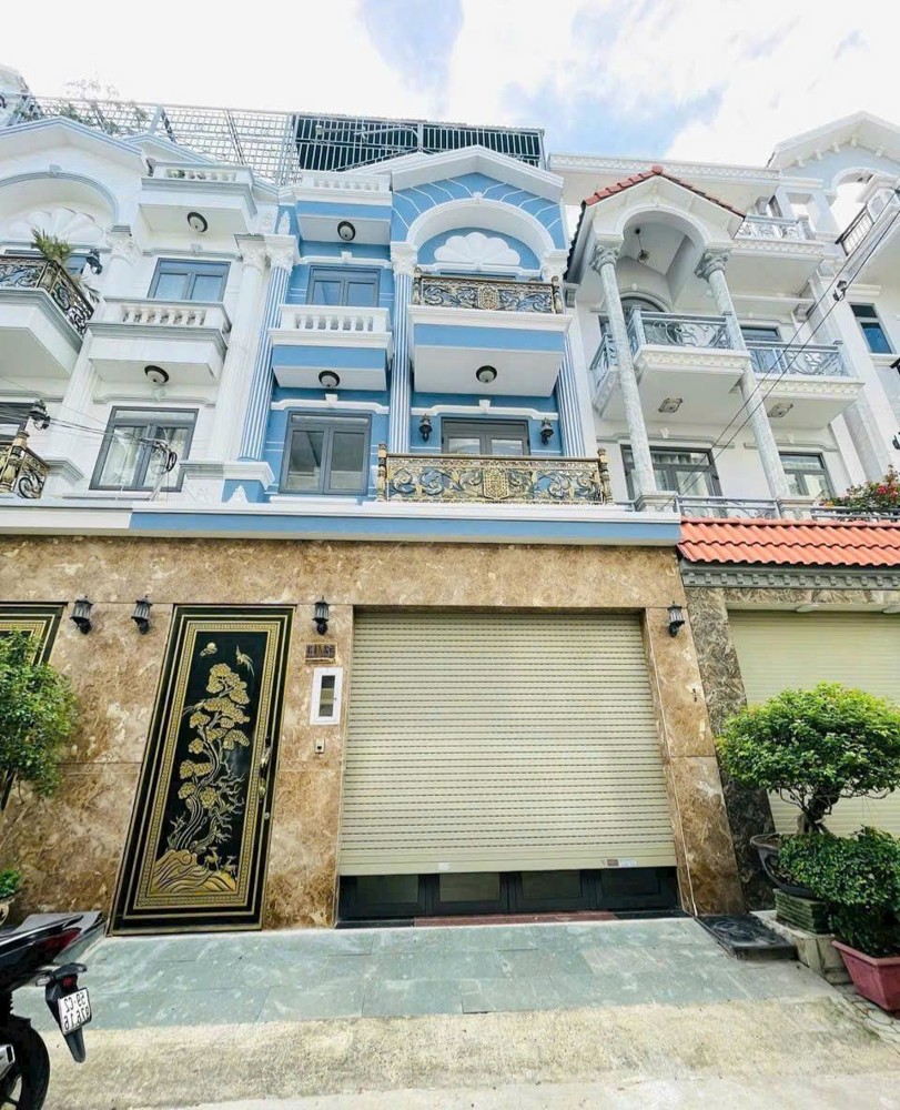 Nhà Hẻm Oto Huỳnh Tấn Phát, Khu Dân Trí Cao, 5.5X15m, 4 Tầng, 8.8 Tỷ