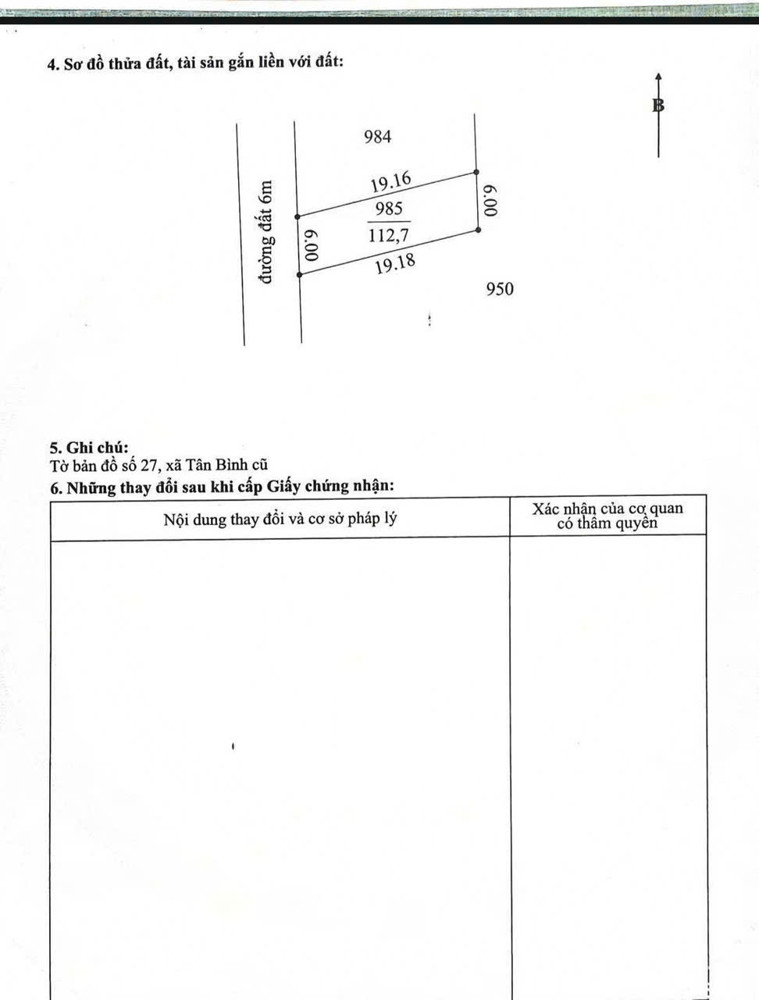 Giá 227Tr – Hết Đất Odt – Phường Bình Minh, Tp Tây Ninh