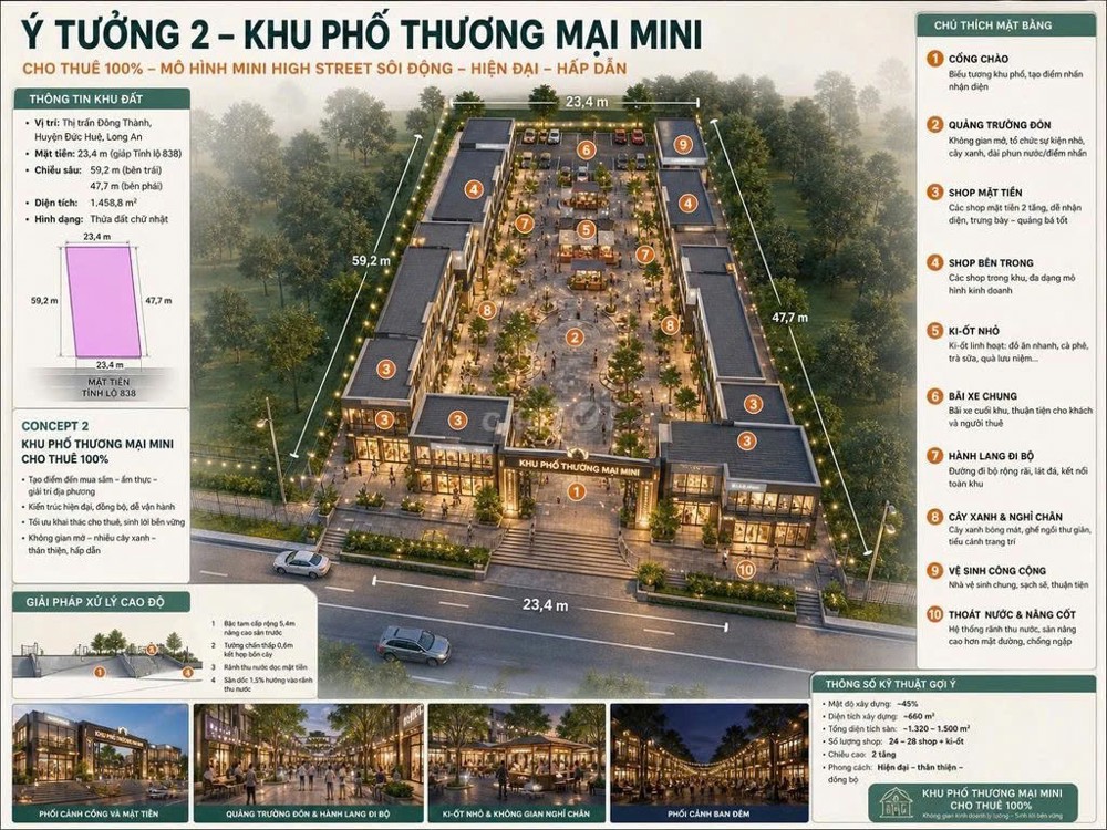 Đất Chính Chủ - Sổ Đỏ Odt - Mặt Tiền Tl838 Thị Trấn Đông Thành, Huyện Đức Huệ, Tỉnh Long An