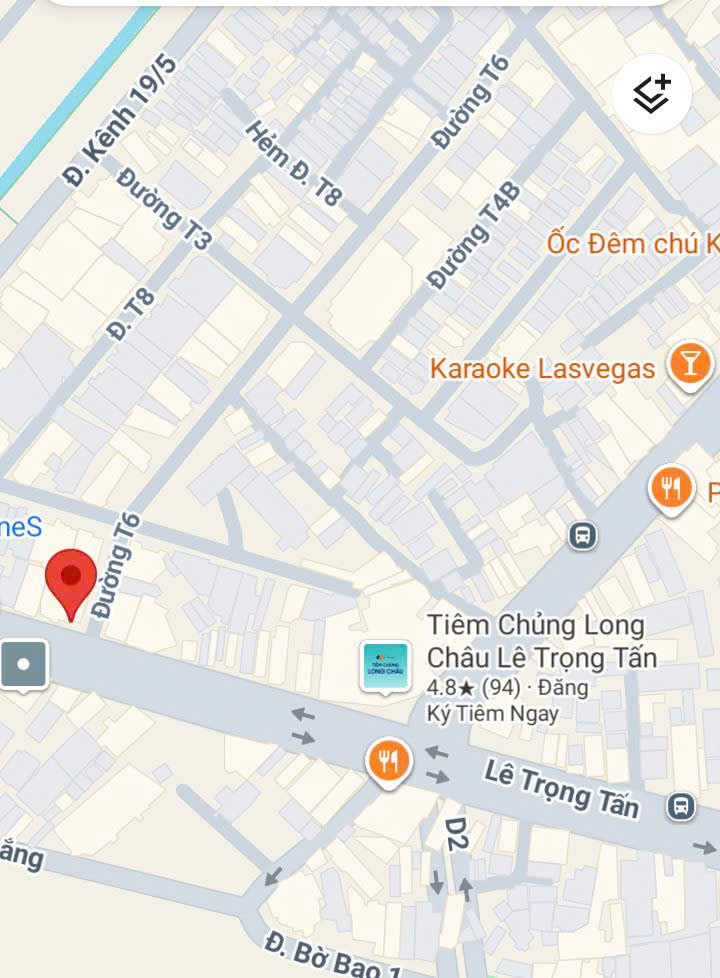 Bán Nhà Mặt Tiền Xx Đường T6, Tân Phú Giá 8.5 Tỷ (155Tr/m²) Thương Lượng.55m² (3.7X15), 2 Tầng, Mặt