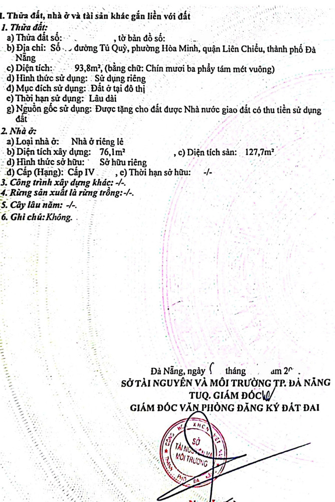 Bán Nhà Gác Lửng Đường Tú Qùy - Gần Trường Th Bùi Thị Xuân
