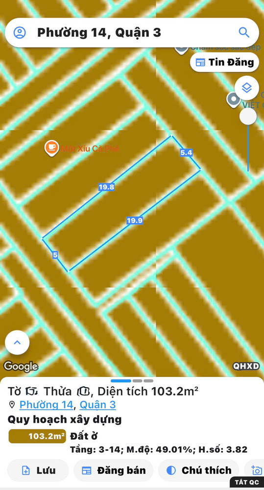 Chính Chủ 1 Đời Cần Bán Nhà 3 Tầng Ngang 5,5M*20m Mặt Tiền Hxh 8M Đ.trường Sa Thông Lê Văn Sỹ,