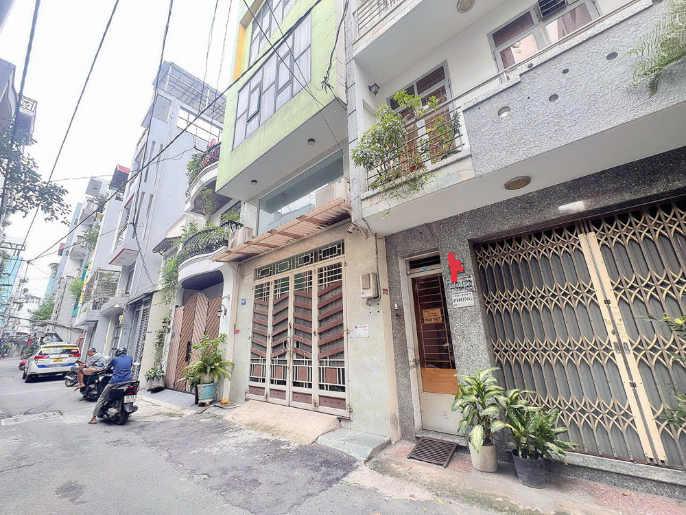 Bán Nhà 3 Tầng Xe Hơi Đậu Ngày Đêm D.lê Văn Sỹ, Quận 3 - Dt Lớn 111M2 Ngang 4,5M*27m - Sẵn Dòng