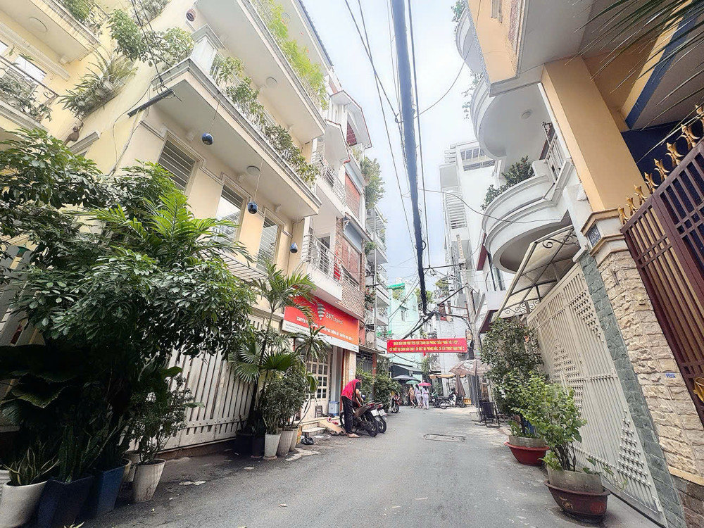 Bán Nhà 3 Tầng Xe Hơi Đậu Ngày Đêm D.lê Văn Sỹ, Quận 3 - Dt Lớn 111M2 Ngang 4,5M*27m - Sẵn Dòng