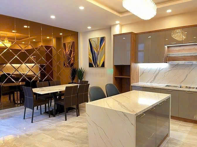 Bán Biệt Thự Mini Phong Cách Châu Âu - Ngang Hiếm 6M*18m - Bán Nhà 4 Tầng Đ.lê Thị Riêng, Bên