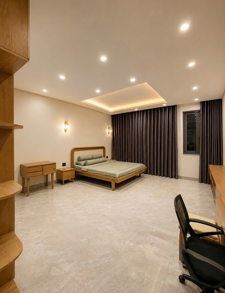 Tọa Lạc Kề Bàu Cát Tân Bình - Hxh Thang Máy - Ngang 5.5M - 5 Tầng Btct - 128M²