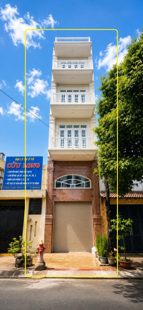 Cho Thuê Nhà Mặt Tiền Trần Thủ Độ Q.tân Phú 65M² 4Tầng, 24Triệu