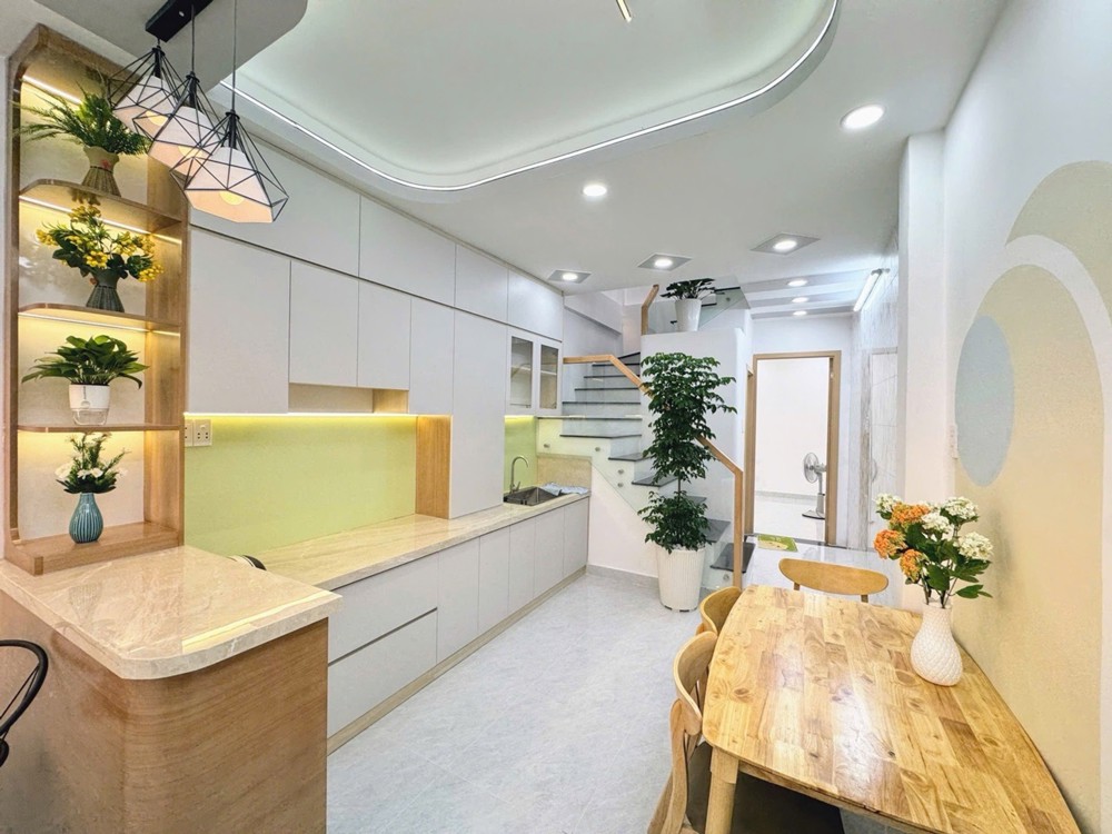 Nhà Mới Đẹp 3 Tầng Kiên Cố - 42M2 - Có 4 Phòng Ngủ - Gần 4 Xã - Giáp Tân Phú - Hẻm Trước Nhà 4M 