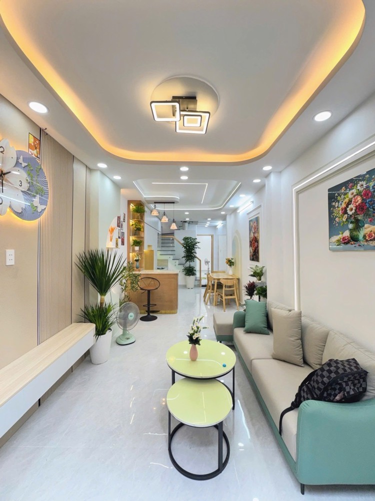 Nhà Mới Đẹp 3 Tầng Kiên Cố - 42M2 - Có 4 Phòng Ngủ - Gần 4 Xã - Giáp Tân Phú - Hẻm Trước Nhà 4M 