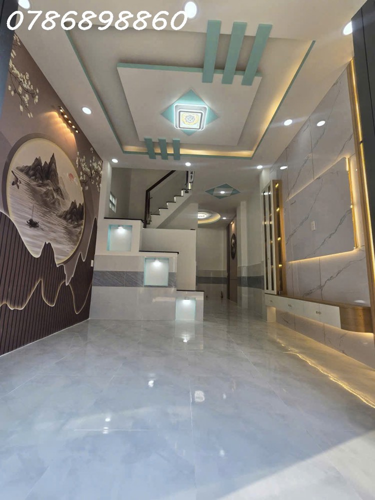 Nhà 3 Tầng Hẻm 6M Thông Tứ Hướng – Kinh Doanh Cực Tiện