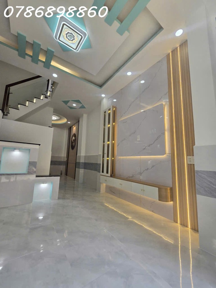 Nhà 3 Tầng Hẻm 6M Thông Tứ Hướng – Kinh Doanh Cực Tiện