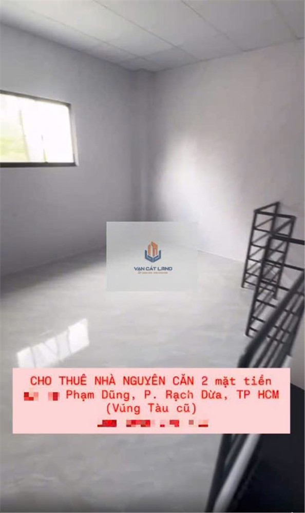 Cho Thuê Nhà C4 Mặt Tiền - Khu Đô Thị Chí Linh, Tpvt