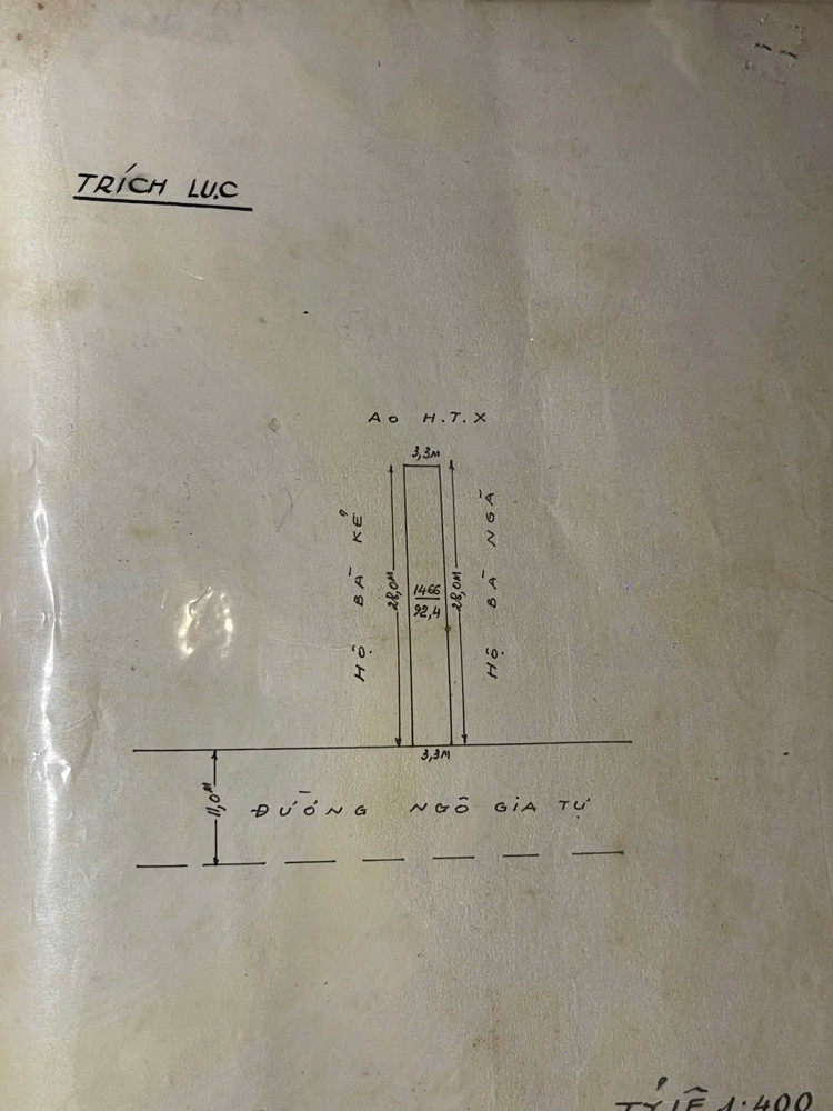 Chuyển Nhượng Nhà Đầu Ngô Gia Tự – Giá 11Tỷ900