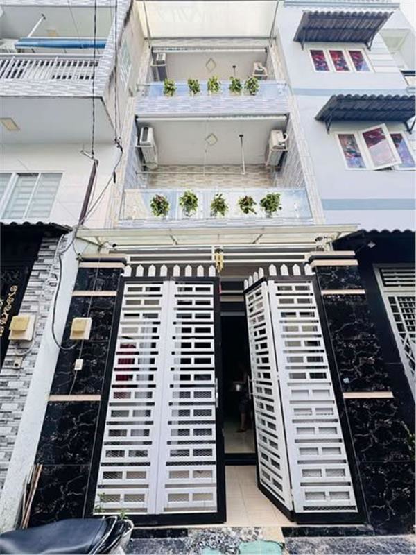 Phạm Văn Hai – Sát Trường Sa Hẻm 5M 44M² 3 Tầng 4Pn