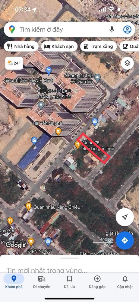 Đất Mặt Tiền Nguyễn Thành Long - Đối Diện Chung Cư Ori Garden