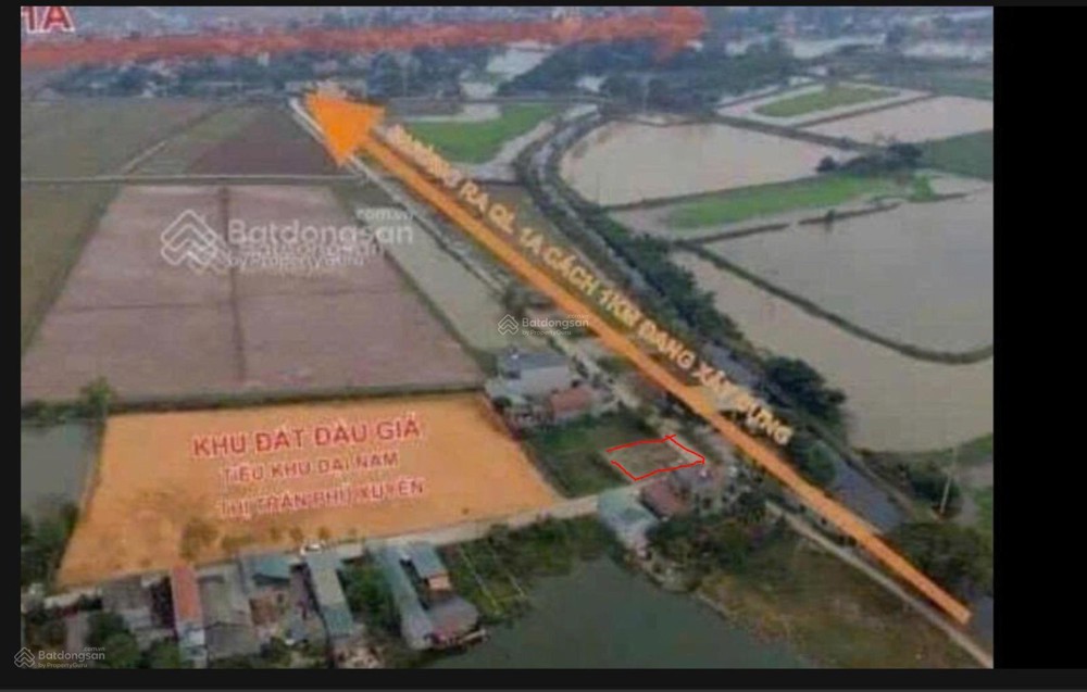Chính Chủ Bán 90M2 Đất Lô Góc Trung Tâm Phú Xuyên-Ngay Ql1a