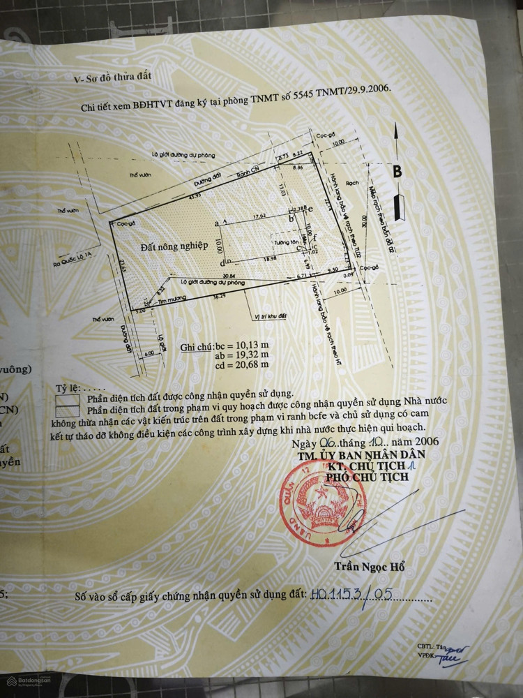 Chính Chủ Bán Gấp Đất 2 Mặt Tiền - Mặt Sông Có Bờ Kè, Đường Nhựa 4M, Phù Hợp Mở Xưởng