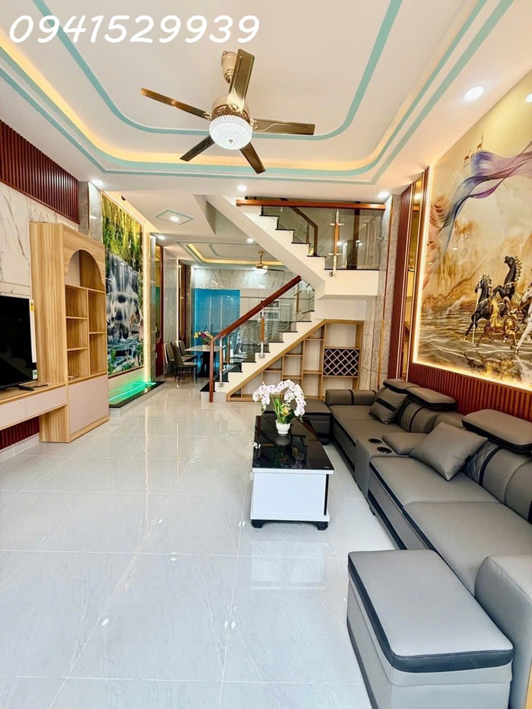 Ngô Chí Quôc -Tam Bình Nhà 4 Tầng 53.9M2 -Full Nội Thât -5Ty750
