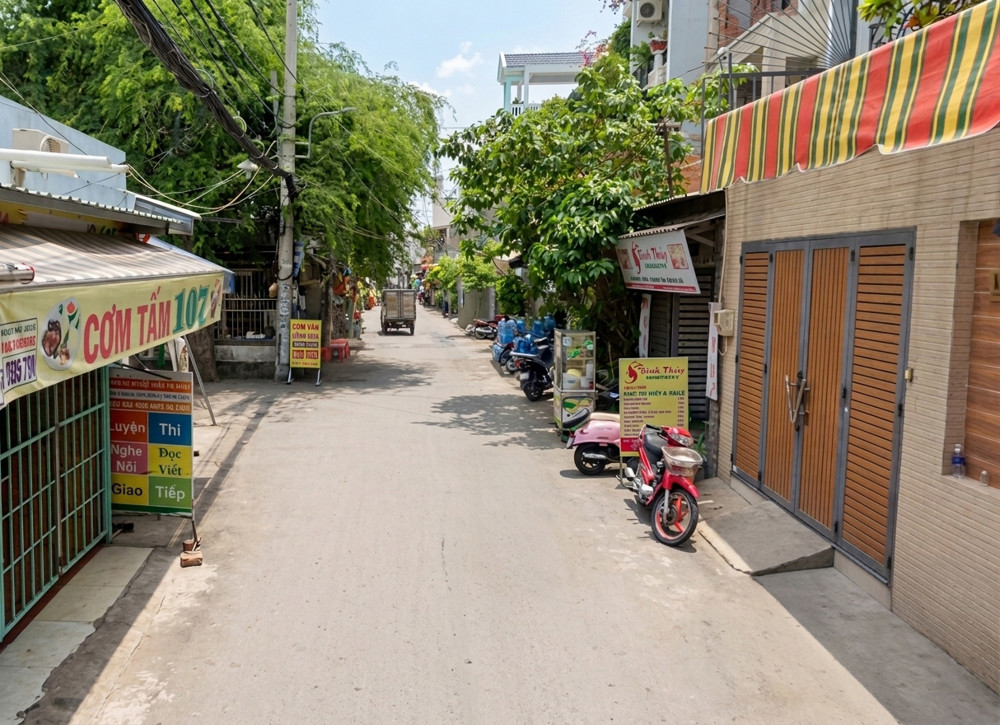 [O2883] Bán Nhà Mt Đ. Số 2 An Hội Đông, Gần Chợ Xóm Mới, 5.X Tỷ