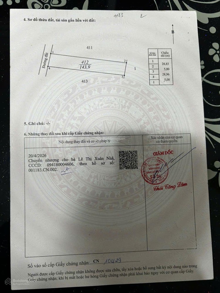 Chính Chủ Bán 2 Lô Liền Kề Full Tiện Ích Trung Tâm Ngãi Giao-Châu Đức