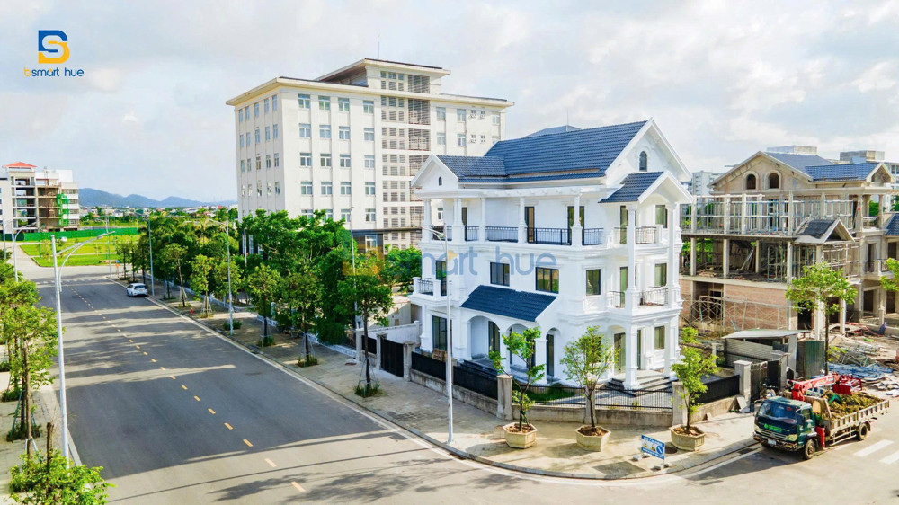 Biệt Thự Nghỉ Dưỡng Đơn Lập Có Sân Vườn Dự Án Phú Xuân City, Cốt Nền Cao Không Ngập Lụt