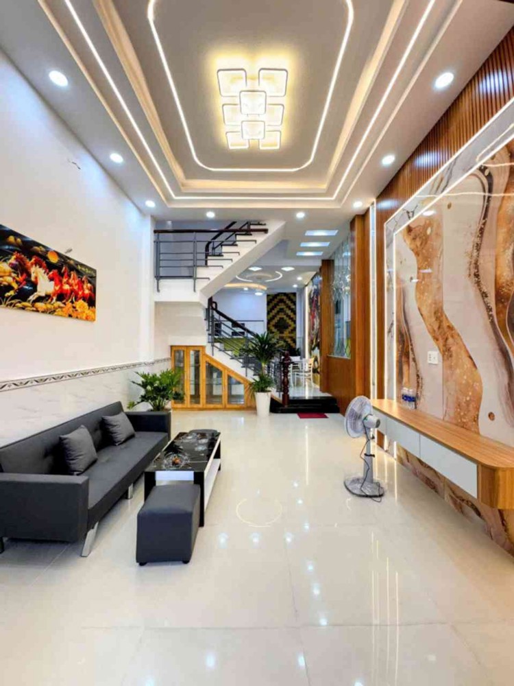 Nhà 3 Tầng Kiên Cố Mới Đẹp - 56M2 - 4*14M - Sổ Đẹp Vuông Vức Hoàn Công Đủ - Sát Mặt Tiền - Hẻm An
