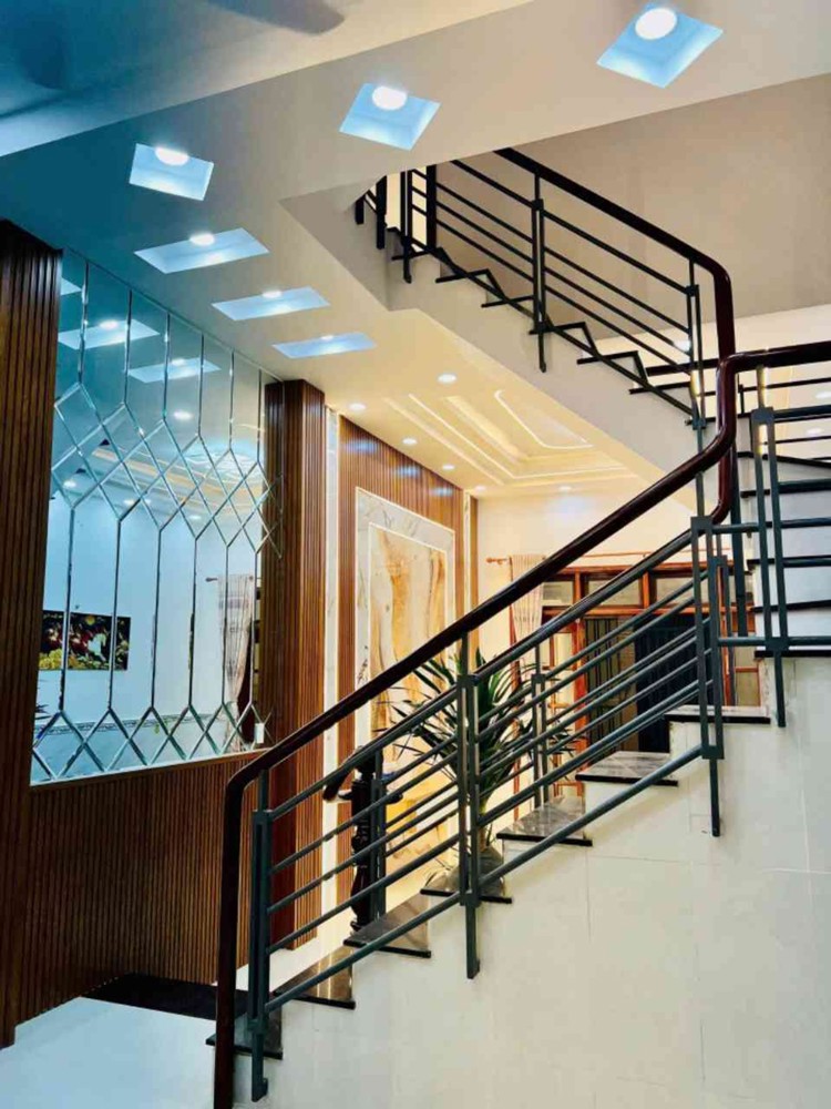 Nhà 3 Tầng Kiên Cố Mới Đẹp - 56M2 - 4*14M - Sổ Đẹp Vuông Vức Hoàn Công Đủ - Sát Mặt Tiền - Hẻm An