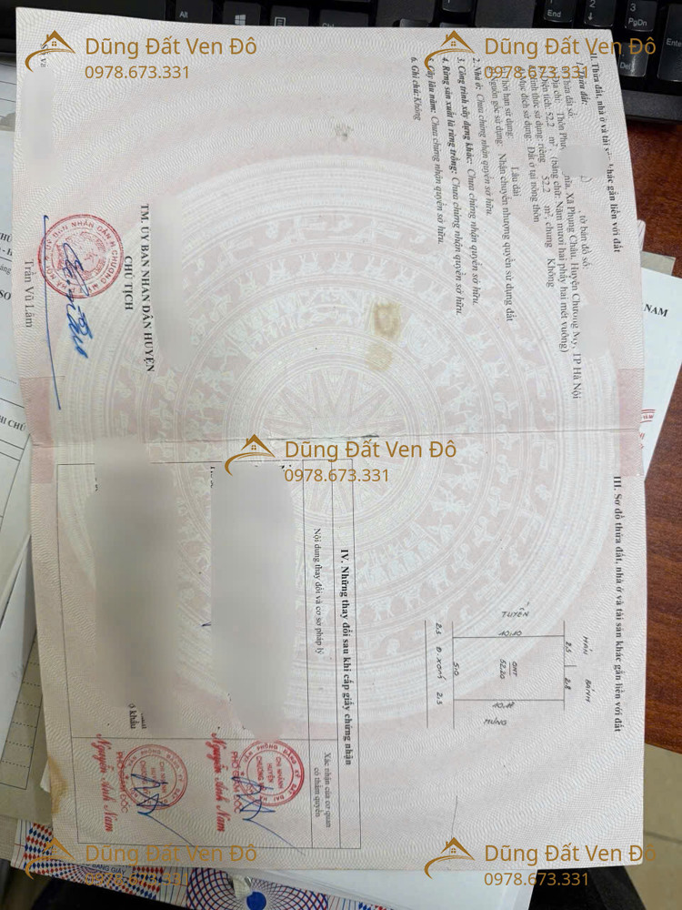 Nhà 52,2M Phụng Châu-Chương Mỹ-Hà Nội