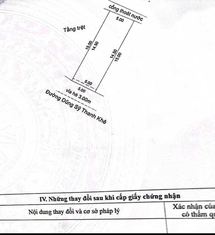 Bán Nhà C4 Đường Dũng Sĩ Thanh Khê - Trục Đường Kinh Doanh