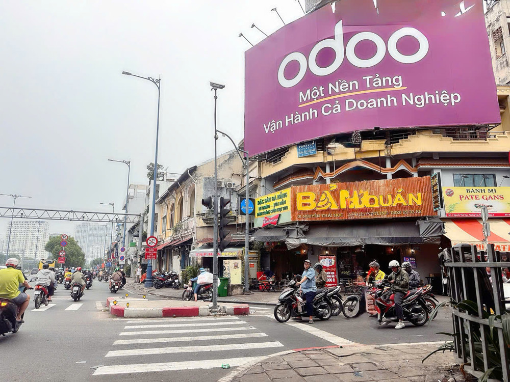 Bán Nhà 2 Mặt Tiền Lớn Đ.võ Văn Kiệt & Nguyễn Thái Học, Cầu Ông Lãnh, Quận 1 - Ngang 15M*20 Full